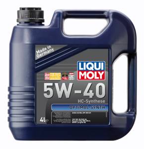 Моторное масло Liqui Moly Optimal Synth SAE 5w40, 4л